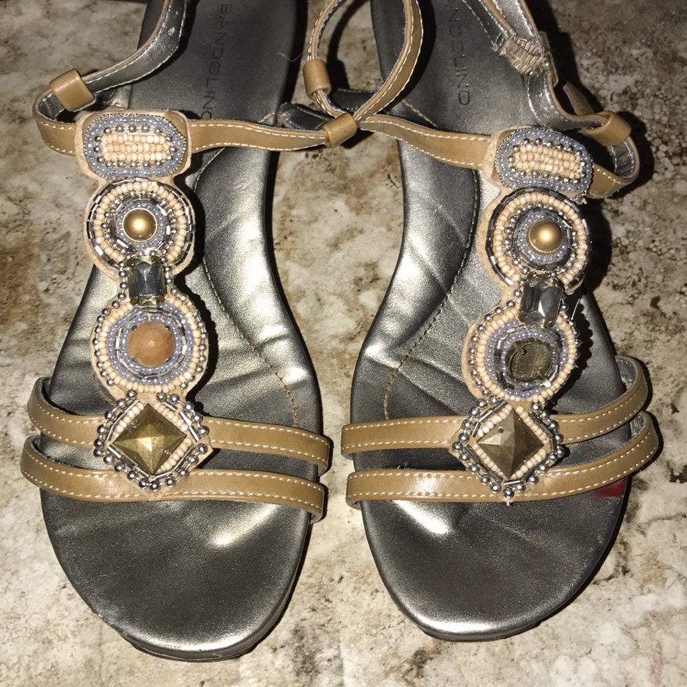 Bandolino Jeweled Heels